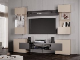 Гостиная Фэнтези (кашемир/графит) в Иланском - ilanskij.mebel-nsk.ru | фото