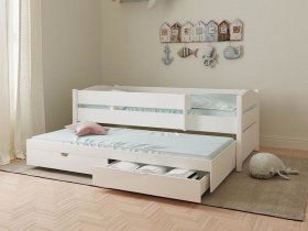 Кровать двухуровневая с ящиками «Лапландия» в Иланском - ilanskij.mebel-nsk.ru | фото