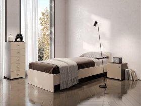 Кровать односпальная 0,9м Гиза в Иланском - ilanskij.mebel-nsk.ru | фото