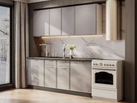 Кухонный гарнитур «Адель» 2,0м (нео) в Иланском - ilanskij.mebel-nsk.ru | фото