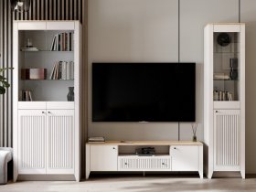 Модульная стенка Валенсия в Иланском - ilanskij.mebel-nsk.ru | фото