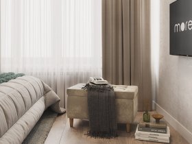 Пуф Чарли-2 (капучино) в Иланском - ilanskij.mebel-nsk.ru | фото