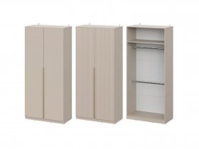Шкаф ШК-100 Эккервуд (меланж) в Иланском - ilanskij.mebel-nsk.ru | фото